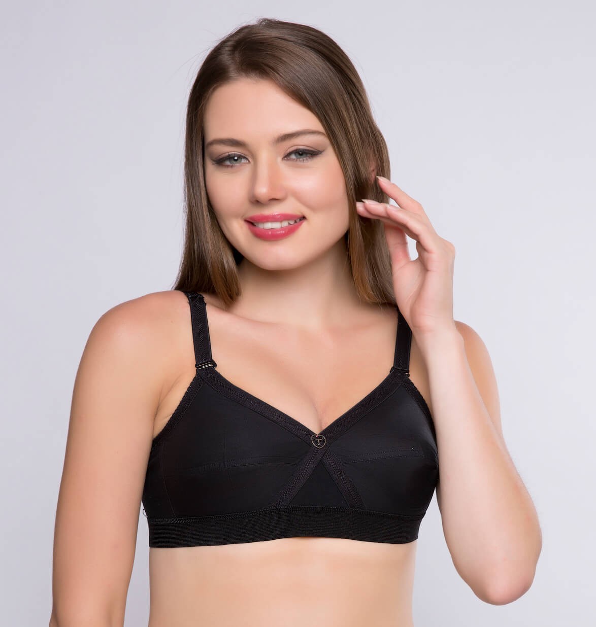 Trylo Intimates on X: Krutika Plain is India's most popular bra for a  reason. It's made of 100% cotton, so it's super soft and comfortable.  Product shown- Krutika Plain #TryloIndia #TryloIntimates #RizaIntimates #